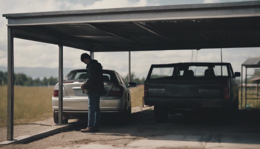 safety measures for carport